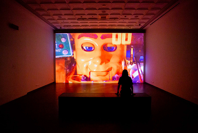 Maybe she would have laughed. Audio-visual work