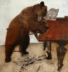 Funt at the piano