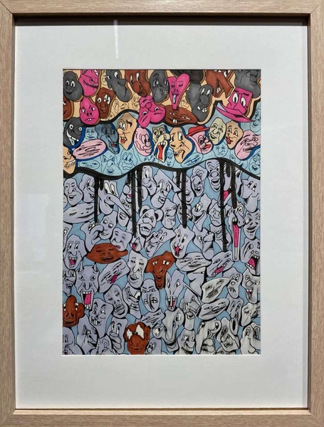 Рисунок из серии «Перенасыщение»
