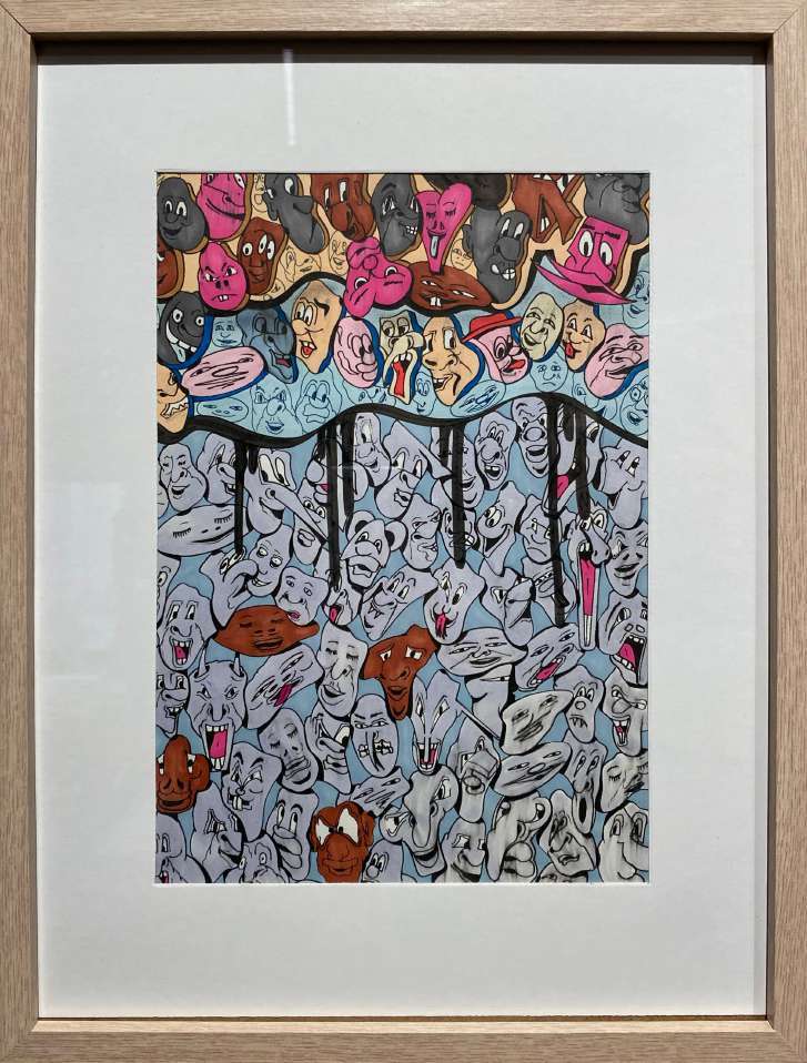Рисунок из серии «Перенасыщение»