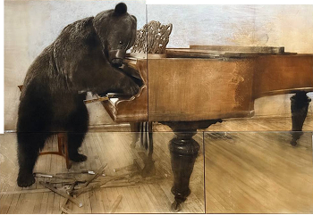 Funt at the piano